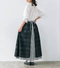 早い者勝ち【新品】サマンサモスモス　kazumi リバーシブルスカート