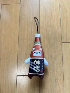 のびねこ 伸猫 ストラップ ぬいぐるみ 新潟　大吟醸のサムネイル