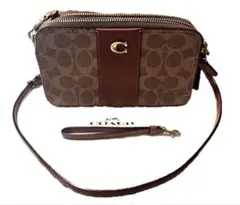 COACH バッグ キラ クロスボディ カラーブロック シグネチャー キャンバス