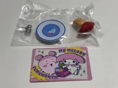 マイメロディ　お寿司キーチェーン　カード