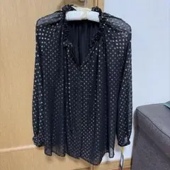 De bon coer シースルー長袖シャツのサムネイル