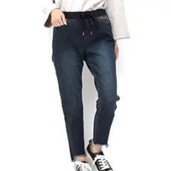 新品　チチカカ　パッチストレッチデニムパンツ　最終値下げのサムネイル