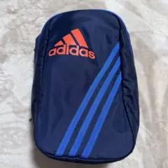 adidas シューズバッグ ネイビー