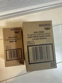 ONE PIECE BASE SHOP ワーコレ 2種類 フィギュア セットのサムネイル