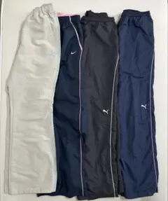 【送料込】【メルカリ便】レディース　スポーツウェア　ロング丈ボトムス　4本セット