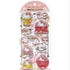 新品 サンリオ キャラクターズ ウォーターインシール ハロー キティ