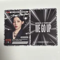 BABYMONSTER WE GO UP アサ　韓国限定　特典　トレカ