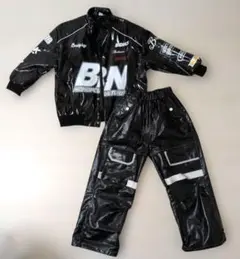 キッズ ダンス衣装 セットアップ ブラック