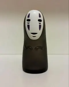 【廃盤】美品　ジブリ千と千尋の神隠し カオナシ　フィギュア 指人形ゆびにんぎょう