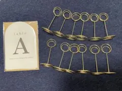 テーブルナンバー 13枚セット スタンド12個 結婚式　披露宴