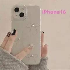 iPhone16 リボンiPhoneケース