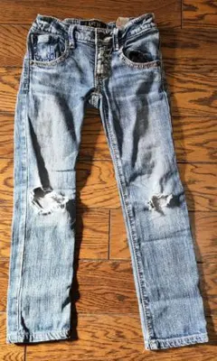 FITH ダメージ加工 デニムパンツ 120サイズ