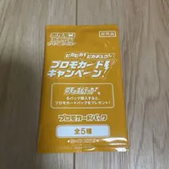 新品未開封　ピカピカ！ピカチュウ！ プロモカード！キャンペーン！