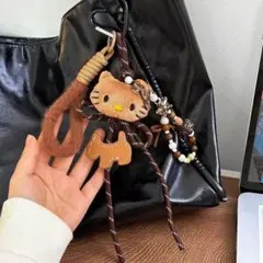 キティ じゃらじゃらキーホルダー バッグチャーム
