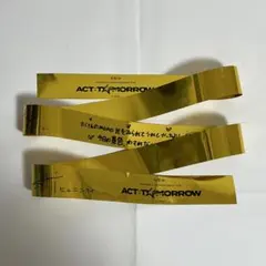 TXT 落下物 金テ 金テープ act:tomorrow 銀テ 銀テープ 美品