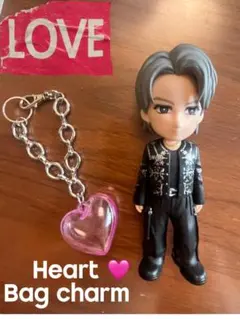 ハートのチャーム bag charm