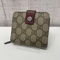 ミ*ミ様 Gucci GGパターン PVC 二つ折り財布