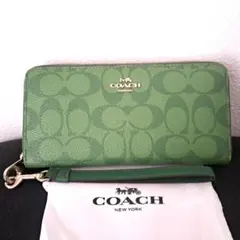 COACH コーチ 長財布 馬車ロゴ レザー C5889 - メルカリ