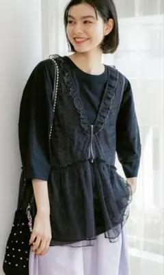 niko and ... 新品未使用 アソートチュールフリルベスト