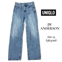 【新品未使用】23 UNIQLO ストレートジーンズ JW ANDERSON