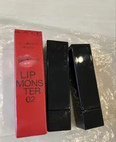 【新品】KATE ケイト リップモンスター02 ピンクバナナ　口紅と他2本の3本