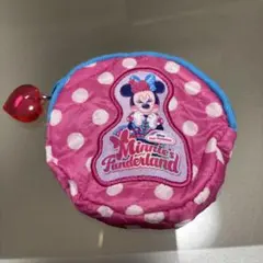 送料無料！ディズニーパルパルーザ　ミニーのファンダーランド　ポーチ　カプセルトイ