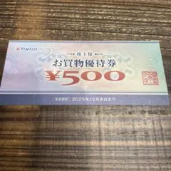 ヤマダ電機　お買物優待券