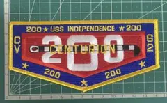 No.429 USS INDEPENDENCE CENTURION 200