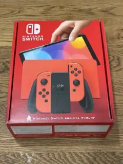 【極美品】Nintendo Switch（有機ELモデル） マリオレッド