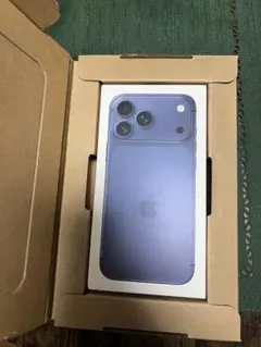 箱潰れあり iPhone17ProMax 512GB ディープブルー 新品未開封
