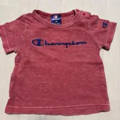Champion 赤 Tシャツ 70cm