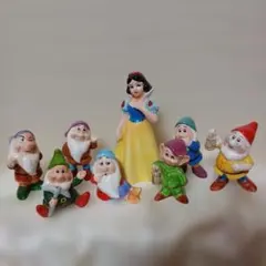 Tokyo Disneyland 白雪姫と7人の小人 オルゴール 陶器フィギュア
