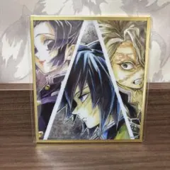 鬼滅の刃　WEB SHOPくじ　アクリル色紙　冨岡　不死川　胡蝶