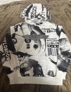 BOY LONDON グラフィックパーカー ホワイト/ブラックのサムネイル
