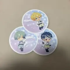 アイナナ カフェ　 メニュー注文特典 コースター　リバーレ　百　ナギ　悠