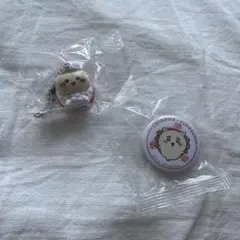 ちいかわ くら寿司 コラボ キーホルダー 缶バッジ 2点セット