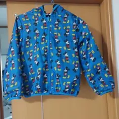 ベビードールミッキーフリースリバーシブルアウター130