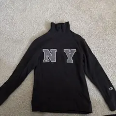 Champion NYロゴ ブラック トレーナー M