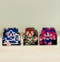 ドラゴンクエスト ふくびき所スペシャル 職業ドットクリップ3点セット