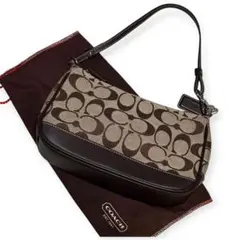 ✨大人気✨COACH コーチ シグネチャー ワンショルダー ショルダーバッグ　黒 2026年最新】コーチ ワンショルダーの人気アイテム - メルカリ