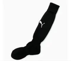 PUMA サッカーソックス　ブラック　黒　22〜24cm