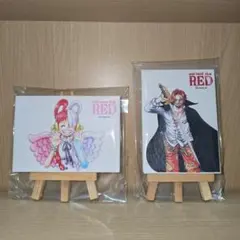 ONE PIECE FILM RED　ミニキャンバスマグネット　2つセット