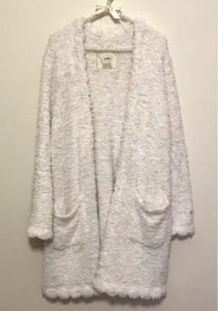 ジェラートピケ　カラフルロングニットカーディガン