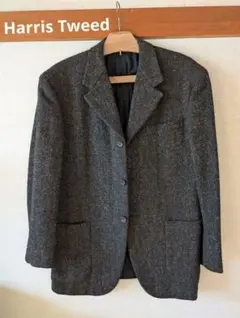 Harris Tweed 80-90s 三つボタン テーラードジャケット