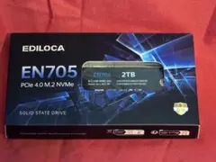 新品 2TB SSD EDILOCA EN705 PCIe 4.0 PS5対応