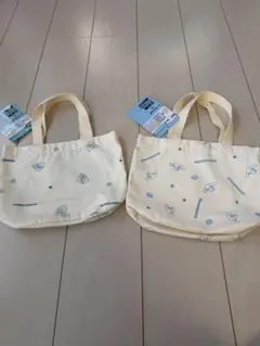 サンリオ　しまむら　ハッピーバッグ　トートバッグ　2個セット　新品タグ付き