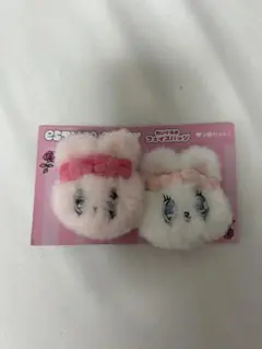 エスターバニー　フェイスバッチ　ぬいぐるみ