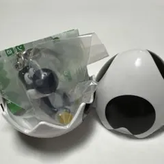 スーパーマリオ　めじるしアクセサリー　ヨッシーコレクション　黒　①
