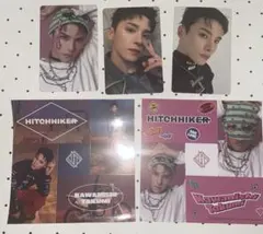 JO1 HITCHHIKER A、B、通常盤封入特典  5点セット 川西拓実