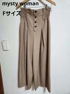 mysty woman ワイドパンツ F